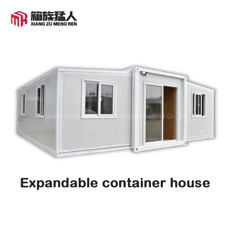 Aanpasbare geprefabriceerde minimalistische containerhuis opvouwbare uitbreidbare badkamer